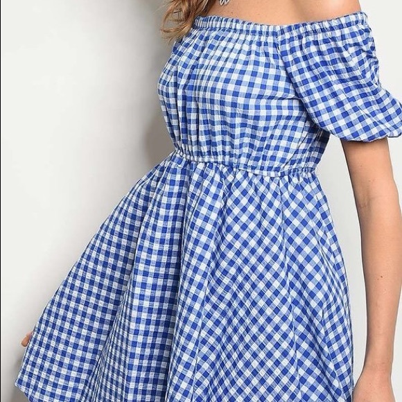 Gingham Style Dress - Picture 2 of 2